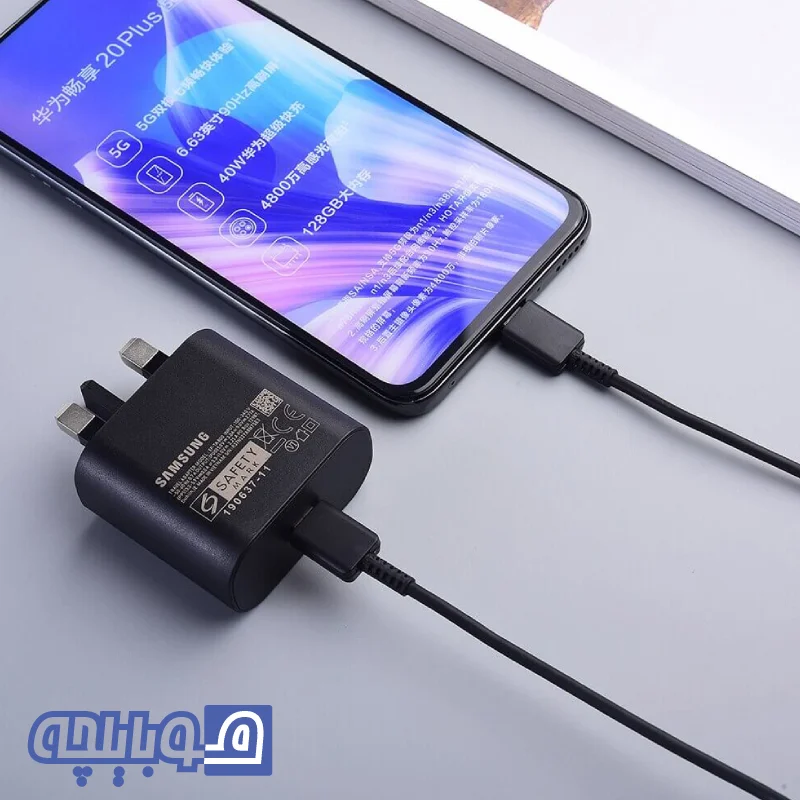 شارژر 25 وات اورجینال سامسونگ مدل EP-TA800