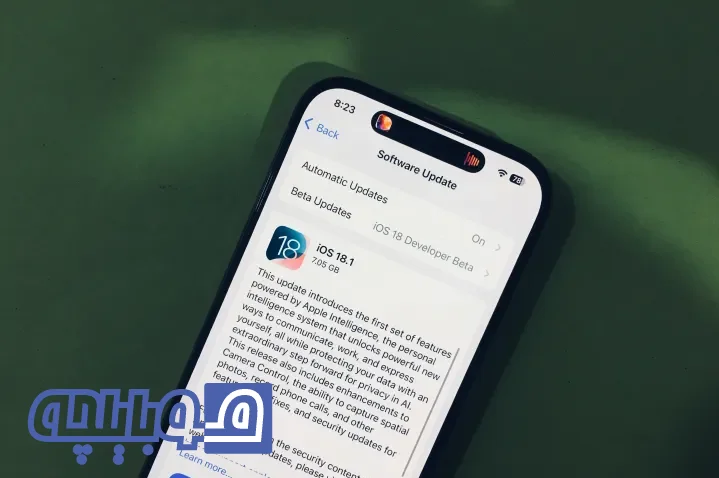 نسخه بتا iOS 18.2