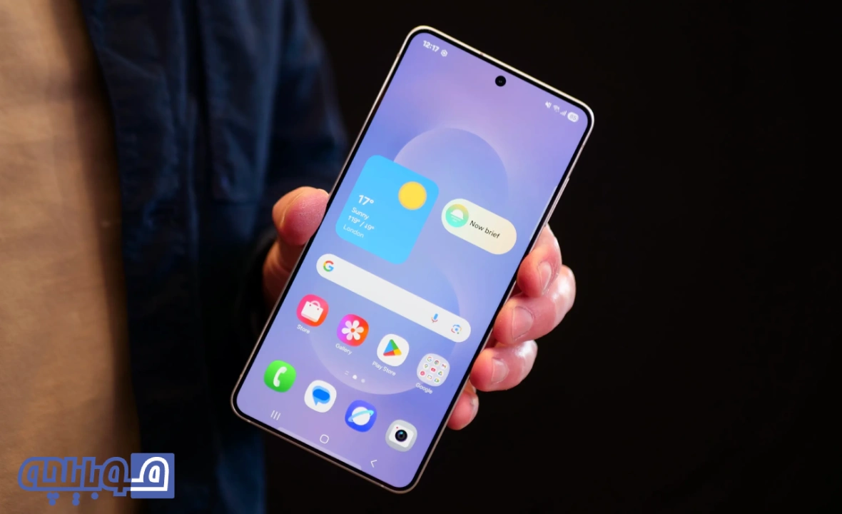 نمایشگر گلکسی s25 اج