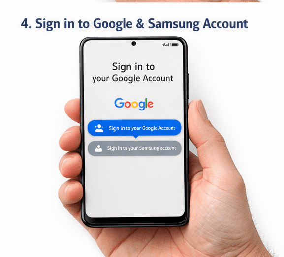 آموزش کامل راهاندازی اولیه گوشی سامسونگ